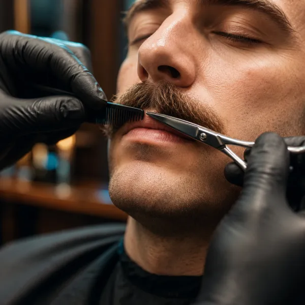 Mustache trim